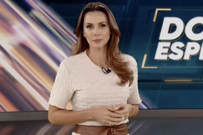 Domingo Espetacular estreia nova apresentadora e garante o segundo lugar em audiência -  (crédito: Obeservatório da TV)