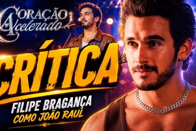 Filipe Bragança cresce como protagonista e entrega seu trabalho mais maduro em Coração Acelerado -  (crédito: Obeservatório da TV)