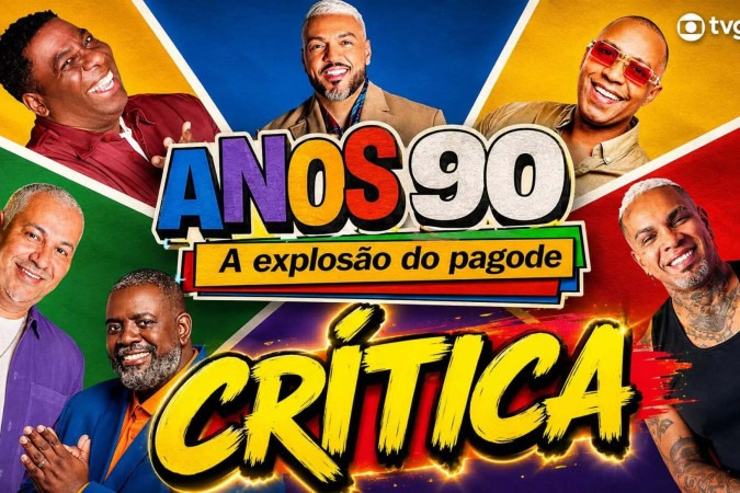 Anos 90: A Explosão do Pagode estreia celebrando um movimento que mudou a música brasileira e entrega um dos melhores documentários musicais recentes da Globo -  (crédito: Obeservatório da TV)
