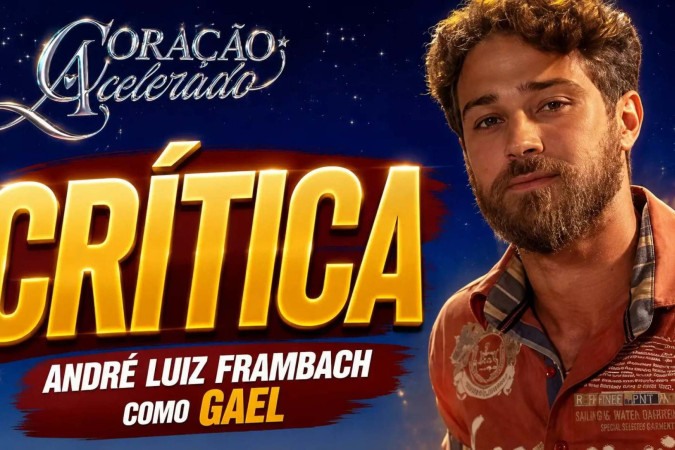 André Luiz Frambach cresce em Coração Acelerado e confirma amadurecimento em uma das melhores fases da carreira -  (crédito: Obeservatório da TV)