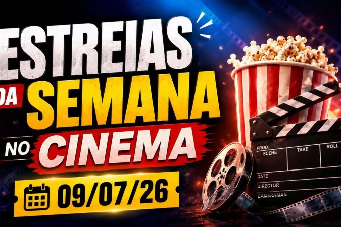 Estreias da semana nos cinemas: confira os filmes que chegam às telonas em 9 de julho de 2026 -  (crédito: Obeservatório da TV)