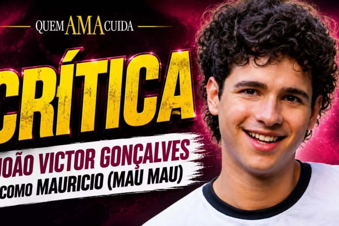 João Victor Gonçalves estreia com maturidade e sensibilidade em Quem Ama Cuida ao dar vida ao complexo Mau Mau -  (crédito: Obeservatório da TV)
