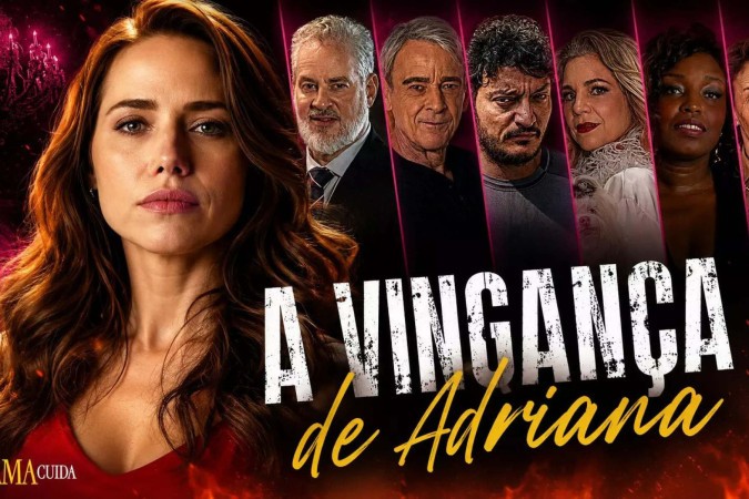 A ordem da vingança de Adriana em Quem Ama Cuida: saiba quem será o próximo alvo da protagonista -  (crédito: Obeservatório da TV)