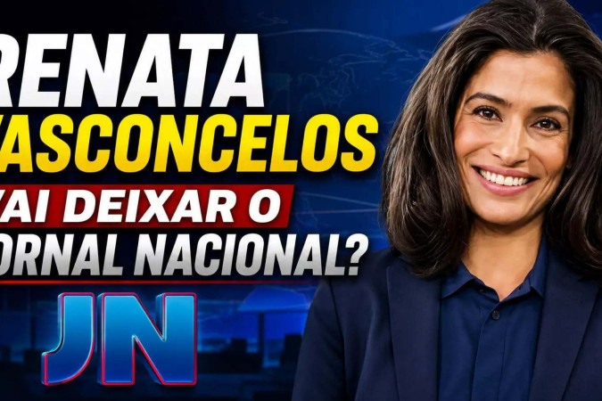 Renata Vasconcellos pode deixar o Jornal Nacional em 2027? O que é fato, quem são as cotadas e qual pode ser o futuro da jornalista na Globo -  (crédito: Obeservatório da TV)