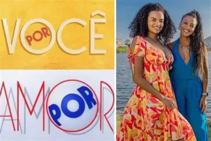 Globo explica semelhança entre logotipos de Por Você e Por Amor -  (crédito: Obeservatório da TV)