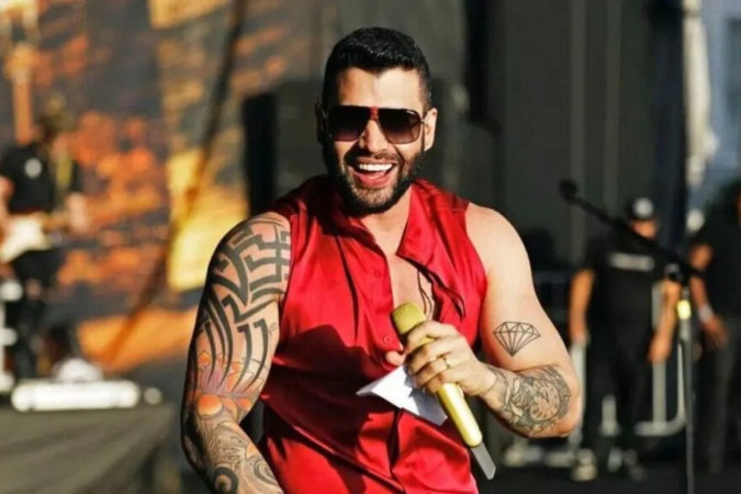 Após sete anos de briga, Gusttavo Lima faz as pazes com a Globo em apresentação transmitida ao vivo -  (crédito: Obeservatório da TV)