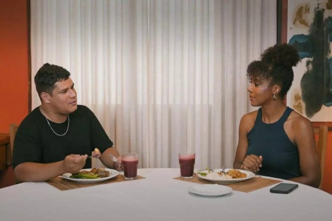 Delivery com Maju: Fantástico aposta em encontros à mesa para revelar histórias reais -  (crédito: Obeservatório da TV)