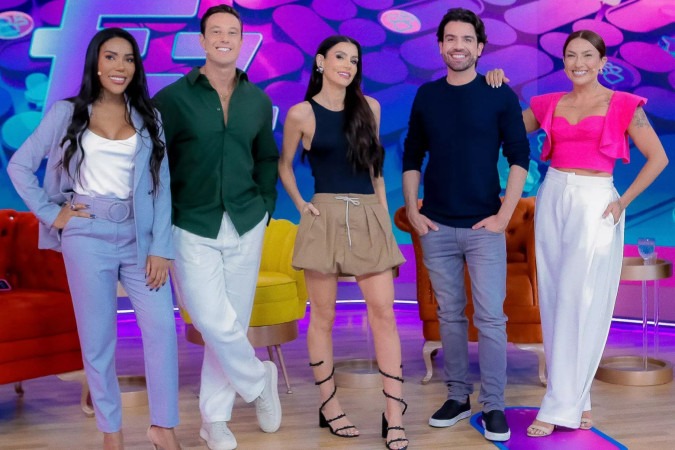 Programa Fofocalizando celebra uma década com novidades e edição festiva -  (crédito: Obeservatório da TV)