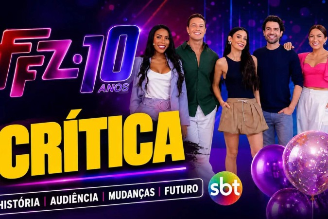Fofocalizando completa 10 anos: como um programa criado por Silvio Santos sobreviveu às crises e se tornou uma das marcas mais resistentes do SBT -  (crédito: Obeservatório da TV)