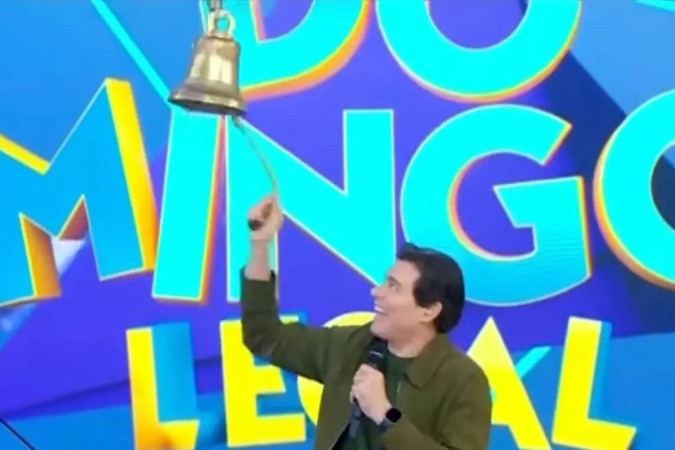 Domingo Legal fica em primeiro lugar por 17 minutos contra Eliana e pré-jogo -  (crédito: Obeservatório da TV)