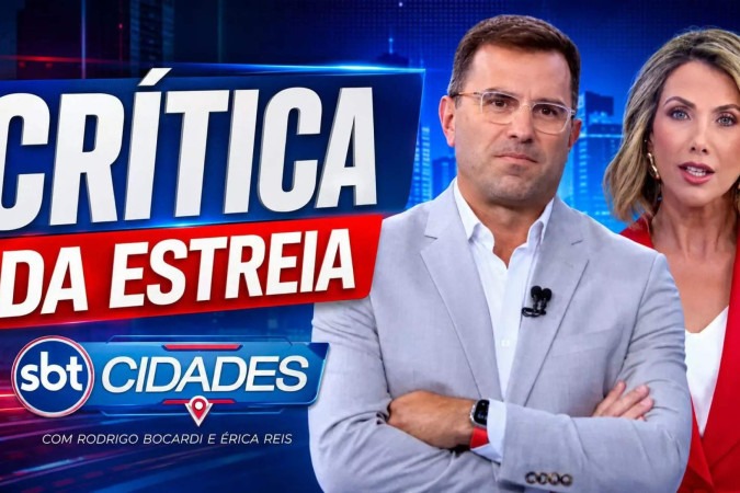 SBT Cidades estreia com potencial, mas não pode ser apenas mais um telejornal policial nem um trampolim para a BocaTV -  (crédito: Obeservatório da TV)
