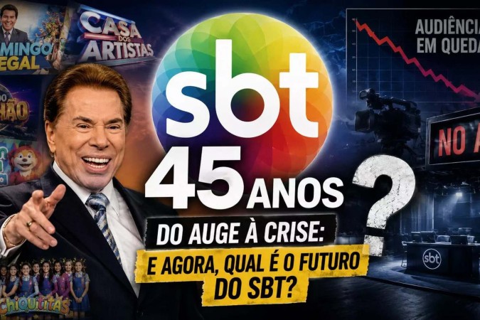 SBT completa 45 anos: entre a força da nostalgia e o desafio de reinventar o futuro -  (crédito: Obeservatório da TV)
