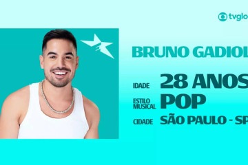 Bruno Gadiol, ex-The Voice e galã de Malhação, disputa vaga no Estrelas da Casa -  (crédito: Obeservatório da TV) -Bruno Gadiol, ex-The Voice e galã de Malhação, disputa vaga no Estrelas da Casa -  (crédito: Obeservatório da TV)