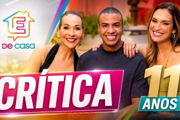 É de Casa completa 11 anos entre mudanças, críticas e a consolidação das manhãs de sábado da Globo -  (crédito: Obeservatório da TV) -É de Casa completa 11 anos entre mudanças, críticas e a consolidação das manhãs de sábado da Globo -  (crédito: Obeservatório da TV)