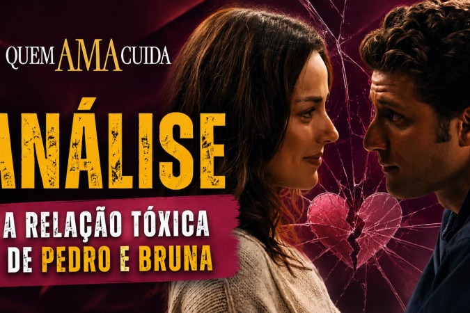 Pedro e Bruna expõem um casamento tóxico em Quem Ama Cuida  e Adriana torna a separação inevitável -  (crédito: Obeservatório da TV)