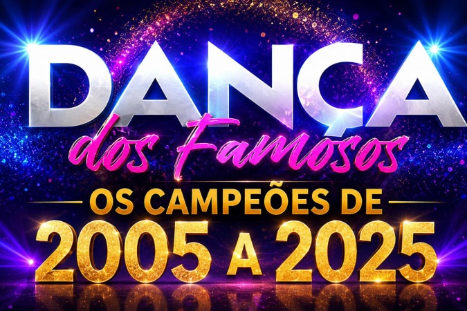 Dança dos Famosos: relembre todos os campeões de 2005 a 2025 antes da estreia da nova temporada -  (crédito: Obeservatório da TV)