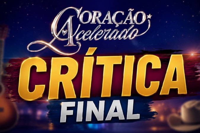 Coração Acelerado chega ao fim como uma novela de boas ideias sufocadas por uma história mal construída -  (crédito: Obeservatório da TV)