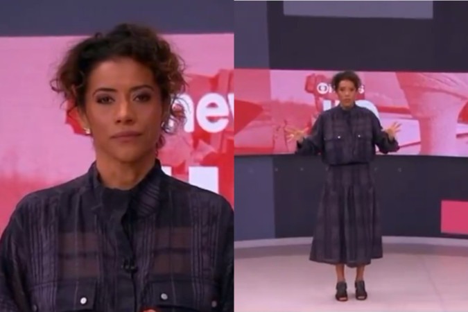 Erros técnicos irritam apresentadora da GloboNews: Uma bagunça -  (crédito: Obeservatório da TV)