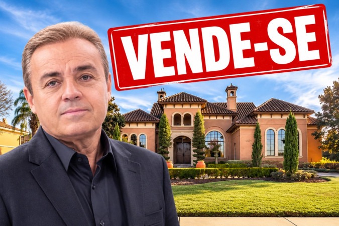 Mansão de Gugu na Flórida é anunciada pelo equivalente a R$ 14,5 milhões -  (crédito: Obeservatório da TV)