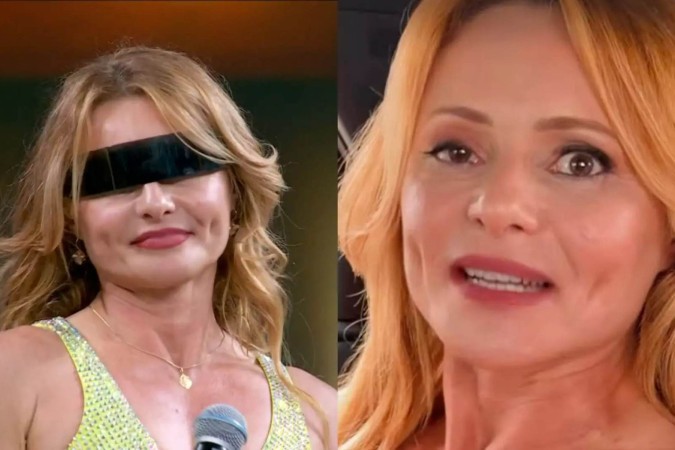 Rita Guedes conta por que usou óculos escuros na Dança dos Famosos -  (crédito: Obeservatório da TV)