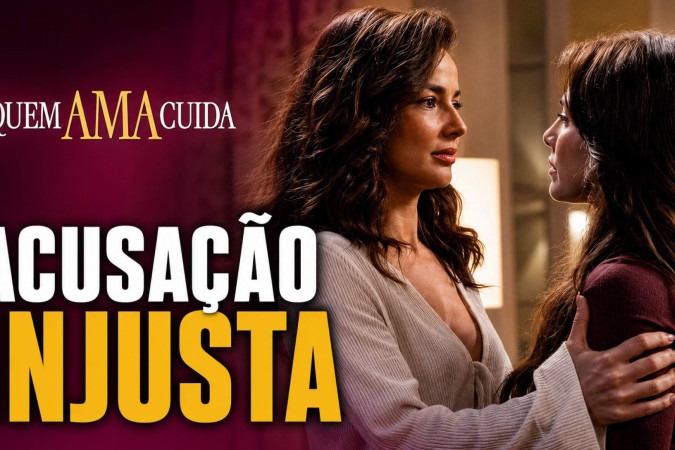 Adriana acusa Bruna de ameaçar Pedro, mas mira pessoa errada em Quem Ama Cuida -  (crédito: Obeservatório da TV)
