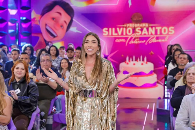 Programa Silvio Santos com Patrícia Abravanel coloca SBT no topo por 9 minutos e alcança melhor índice do semestre -  (crédito: Obeservatório da TV)