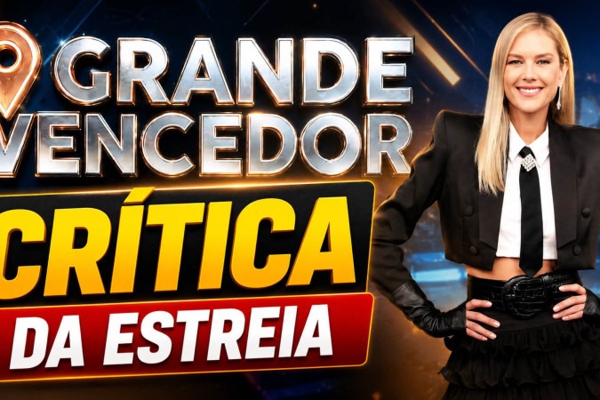 O Grande Vencedor estreia bem na RedeTV!, mas falta originalidade ao game de Gianne Albertoni -  (crédito: Obeservatório da TV)