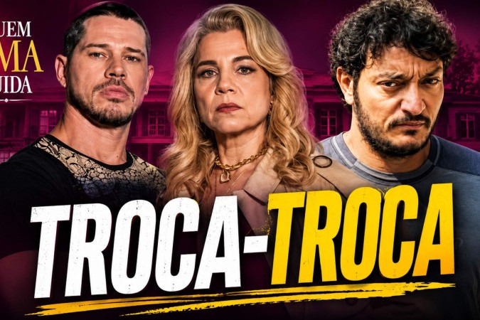 Quem Ama Cuida: traída por Iuri, Pilar arruma novo amante e ganha aliado contra Adriana -  (crédito: Obeservatório da TV)