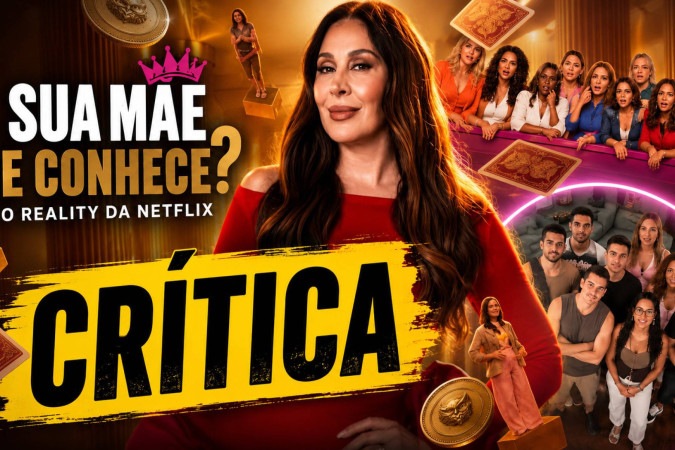 Sua Mãe Te Conhece? acerta na simplicidade e encontra em Claudia Raia a anfitriã ideal para novo reality da Netflix -  (crédito: Obeservatório da TV)