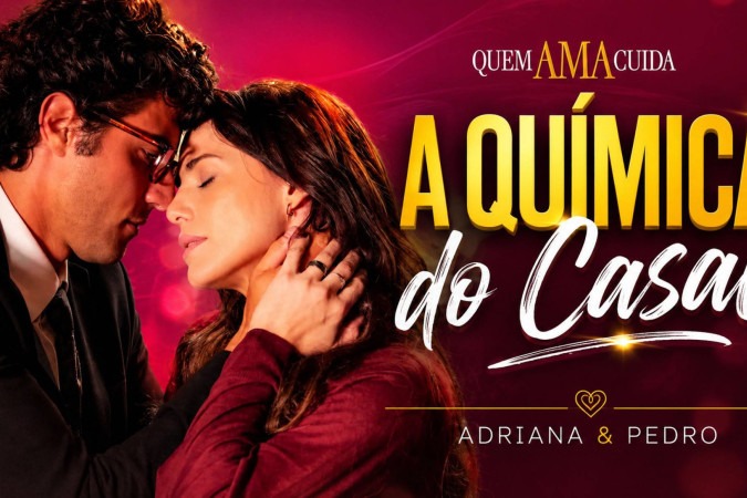 Adriana e Pedro provam que ainda há espaço para o romance nas novelas das nove -  (crédito: Obeservatório da TV)