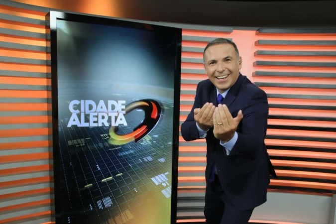 Não quero propagar violência, afirma Reinaldo Gottino, apresentador do Cidade Alerta -  (crédito: Obeservatório da TV)