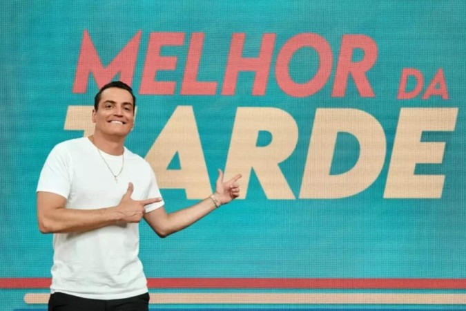 Léo Dias vai deixar o Melhor da Tarde da Band -  (crédito: Obeservatório da TV)