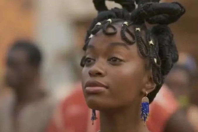 Kênia descobre plano de Binta e prepara golpe pelas costas da madrasta -  (crédito: Obeservatório da TV)
