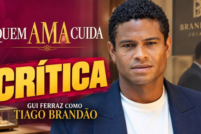 Gui Ferraz transforma Tiago Brandão em uma das boas surpresas de Quem Ama Cuida -  (crédito: Obeservatório da TV)
