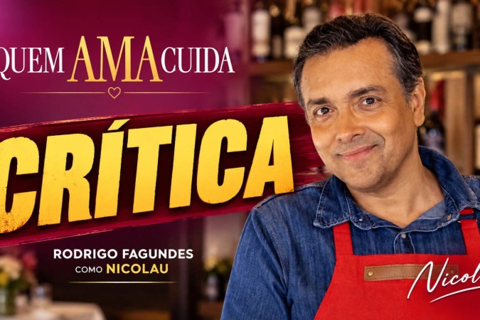 Rodrigo Fagundes surpreende como Nicolau e conquista o público em Quem Ama Cuida -  (crédito: Obeservatório da TV)