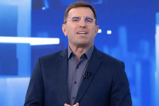 Acusado de extorsão por ex-secretário, Rodrigo Bocardi deixa programação do SBT temporariamente -  (crédito: Obeservatório da TV)