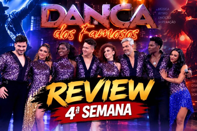 Dança dos Famosos 2026 tem primeiras eliminações: Giovana e Breno brilham na repescagem -  (crédito: Obeservatório da TV)