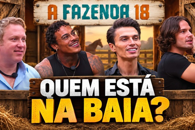 A Fazenda 18: quem foi para a primeira Baia? Entenda a escolha que já coloca quatro peões em risco -  (crédito: Obeservatório da TV)