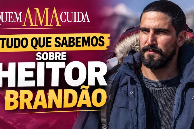 Dado como morto, Heitor finalmente aparece em Quem Ama Cuida  e seu retorno promete virar a novela -  (crédito: Obeservatório da TV)