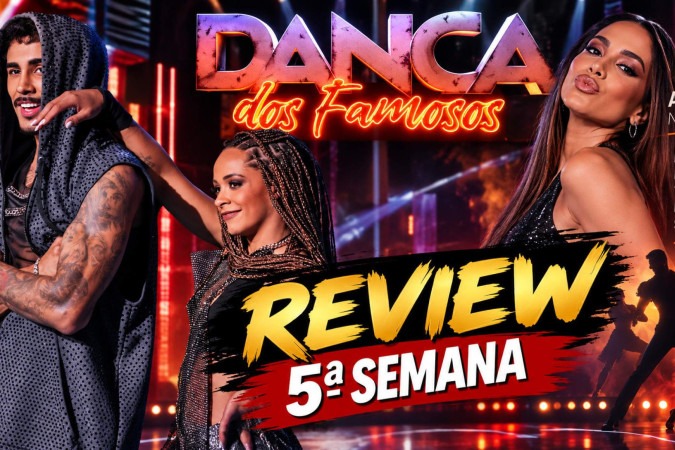 Dança dos Famosos 2026: Livinho assume a liderança em noite de funk, e Anitta questiona escolha musical -  (crédito: Obeservatório da TV)