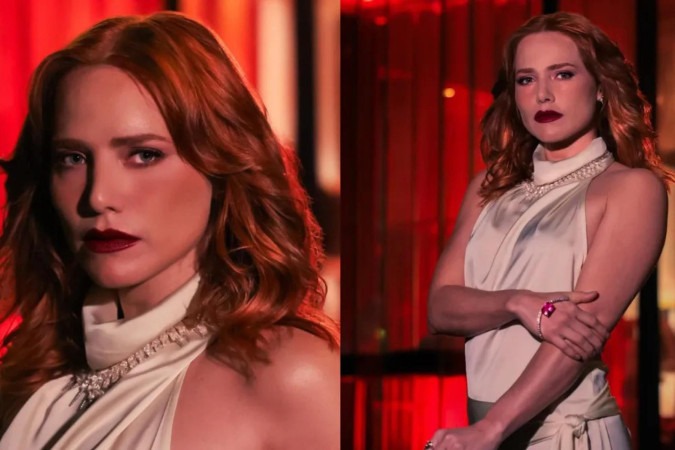 De mocinha discreta a mulher poderosa: veja a transformação de Adriana em Quem Ama Cuida -  (crédito: Obeservatório da TV)