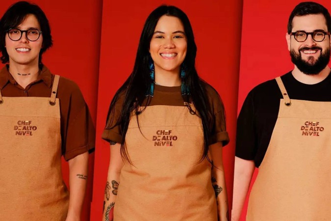 Segunda temporada do Chef de Alto Nível revela seus três primeiros competidores -  (crédito: Obeservatório da TV)