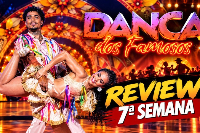 Dança dos Famosos 2026: Livinho domina o forró e reassume liderança na 7ª semana -  (crédito: Obeservatório da TV)