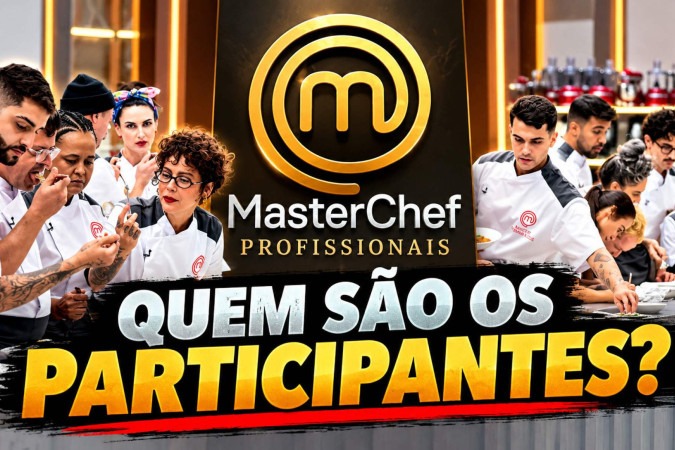 MasterChef Profissionais 2026: conheça os 18 participantes da nova temporada -  (crédito: Obeservatório da TV)