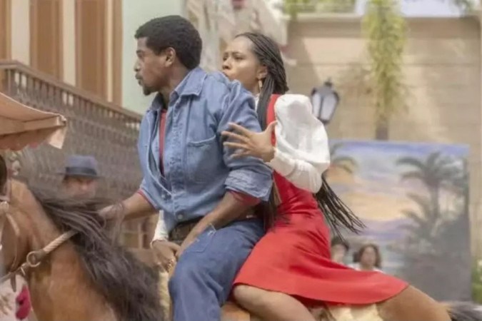 Alika enfrenta novos obstáculos durante fuga em A Nobreza do Amor -  (crédito: Obeservatório da TV)
