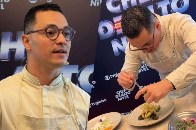 Quem foi o primeiro campeão do Chef de Alto Nível? Saiba como ele está um ano após vencer o reality da Globo -  (crédito: Obeservatório da TV)