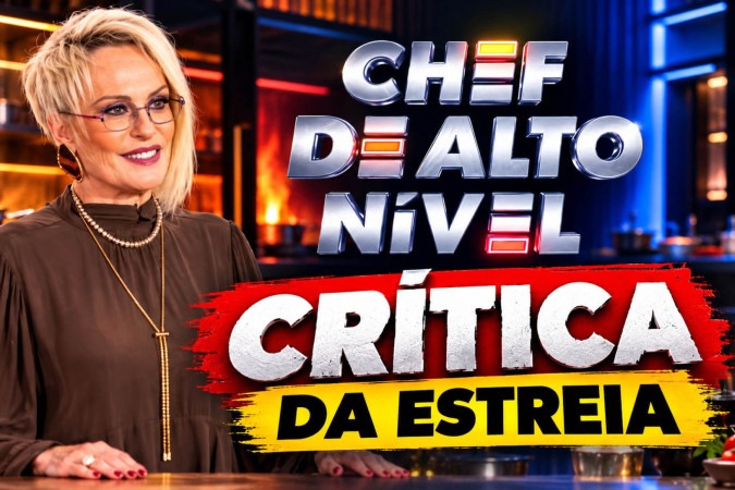 Chef de Alto Nível estreia com mais personalidade, mas ainda precisa encontrar o equilíbrio entre gastronomia e espetáculo -  (crédito: Obeservatório da TV)