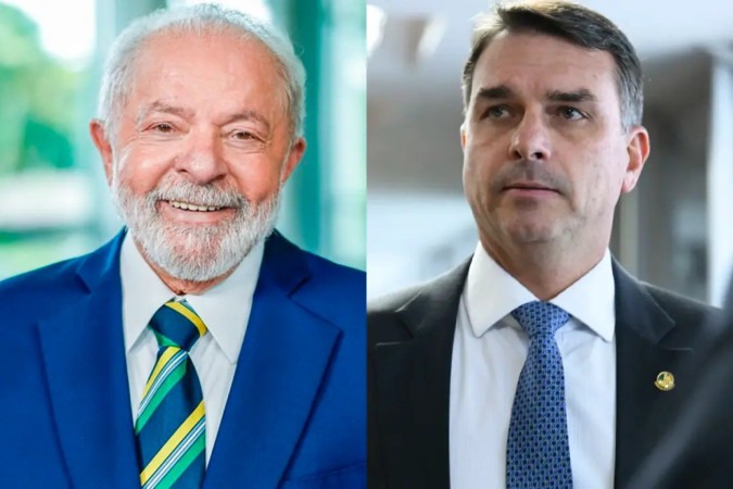 SBT pode cancelar confronto entre Lula e Flávio Bolsonaro após boicote -  (crédito: Obeservatório da TV)