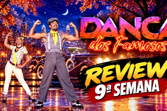 Dança dos Famosos 2026: Livinho conquista notas 10 e repescagem coloca três participantes em risco na 9ª semana -  (crédito: Obeservatório da TV)
