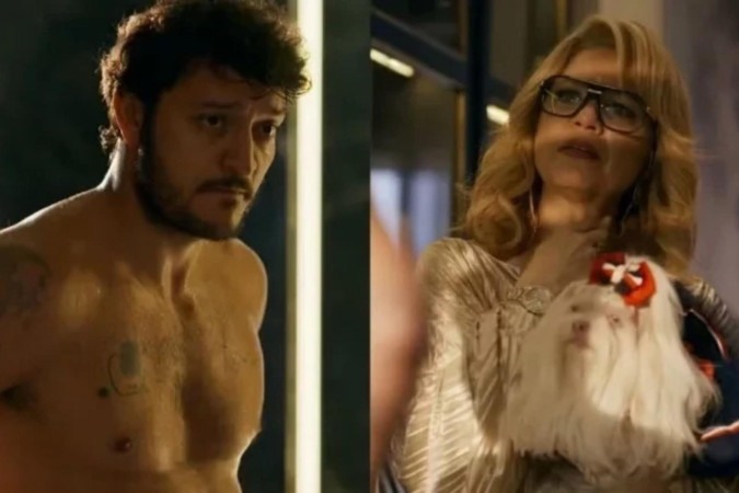 Iuri expõe romance de Pilar e Tom e surpreende Pedro e Adriana em Quem Ama Cuida -  (crédito: Obeservatório da TV)